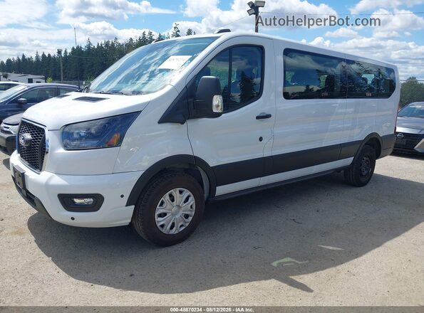1FBAX2Y88TKA82935 2026 FORD TRANSIT-350 White Առջևի ձախ երեք քառորդ տեսարան