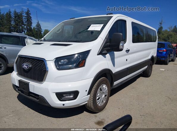 1FBAX2Y88TKA82935 2026 FORD TRANSIT-350 White Առջևի ձախ երեք քառորդ տեսարան