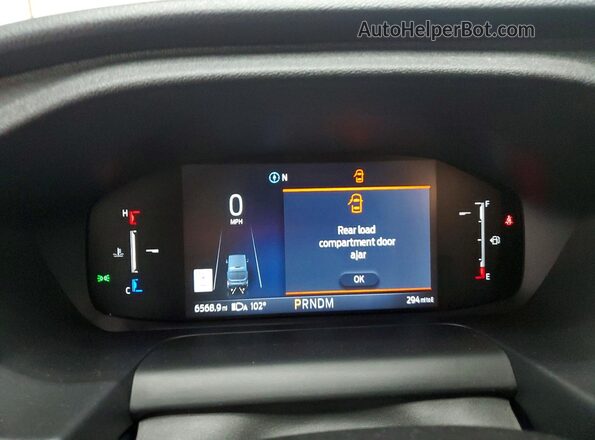 1FBAX2Y88TKA89125 2026 FORD TRANSIT White Սարքավորումների վահանակի տեսք