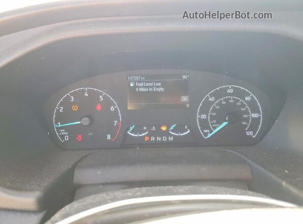 1FBAX2Y89MKA04181 2021 FORD TRANSIT White Instrument cluster view
