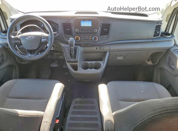 1FBAX2Y89MKA04181 2021 FORD TRANSIT White Dashboard view