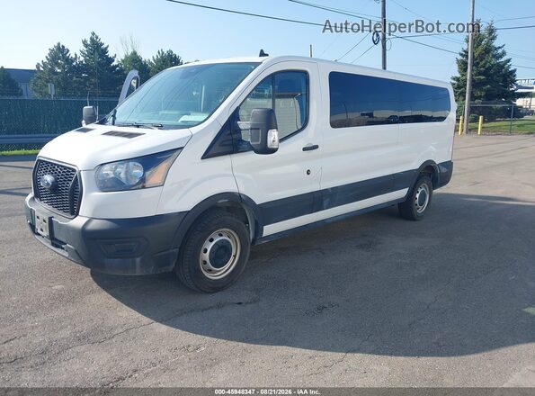 1FBAX2Y89PKA26167 2023 FORD TRANSIT-350 White Передня ліва чверть