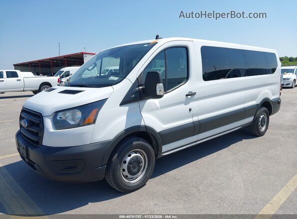 1FBAX2Y8XLKB23338 2020 FORD TRANSIT-350 White Передня ліва чверть