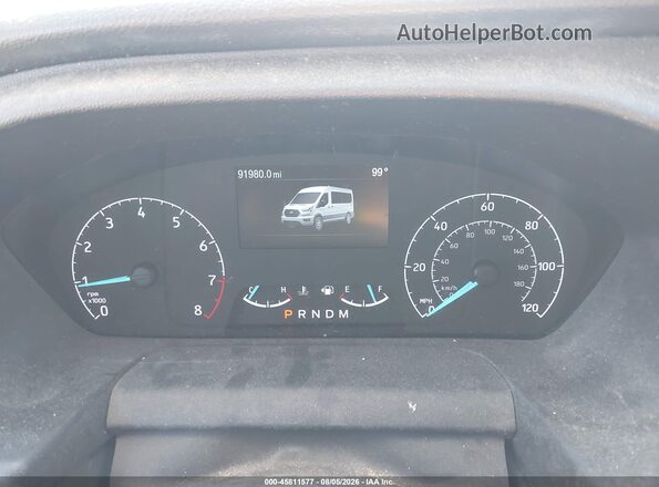 1FBAX2Y8XPKA08115 2023 FORD TRANSIT-350 White Widok tylnych siedzeń