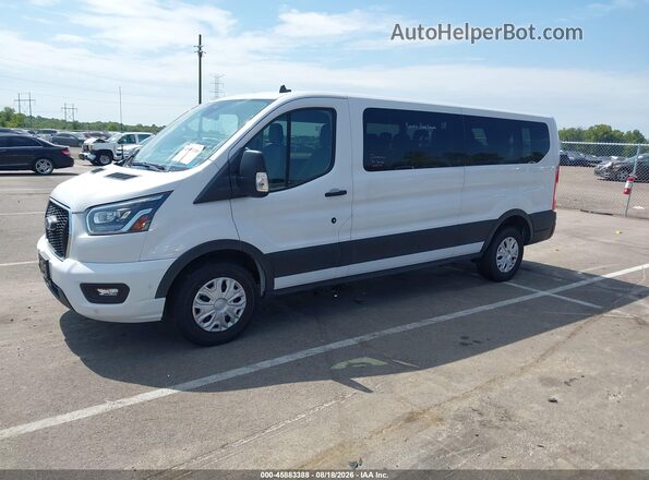 1FBAX2YG9PKB36949 2023 FORD TRANSIT-350 White Vista tres cuartos delantera izquierda