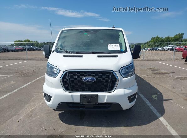 1FBAX2YG9PKB36949 2023 FORD TRANSIT-350 White Vista del salpicadero