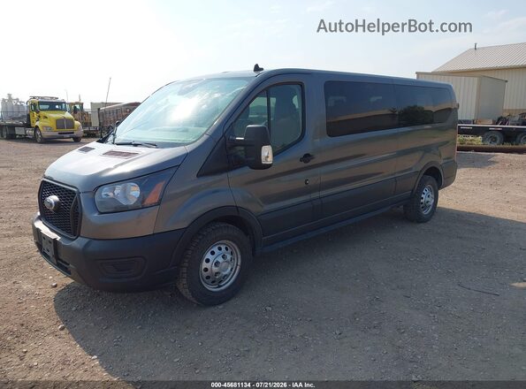 1FBAX9Y80RKB18909 2024 FORD TRANSIT-350 Gray Vista tres cuartos delantera izquierda