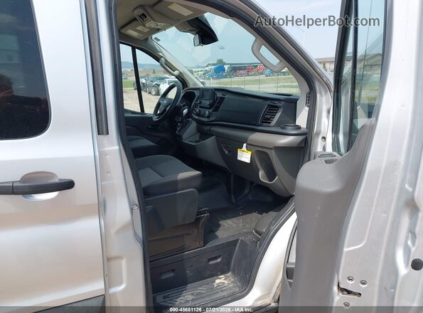 1FBAX9Y84RKB18668 2024 FORD TRANSIT-350 Silver Widok wnętrza z przodu