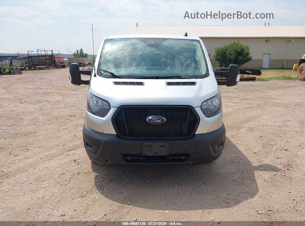 1FBAX9Y84RKB18668 2024 FORD TRANSIT-350 Silver Widok zestawu wskaźników