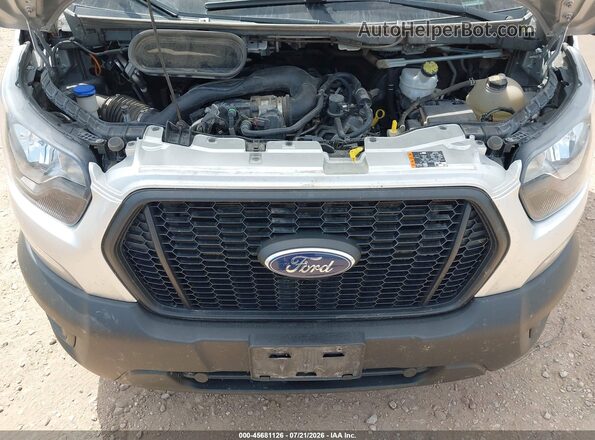 1FBAX9Y84RKB18668 2024 FORD TRANSIT-350 Silver Widok z tyłu