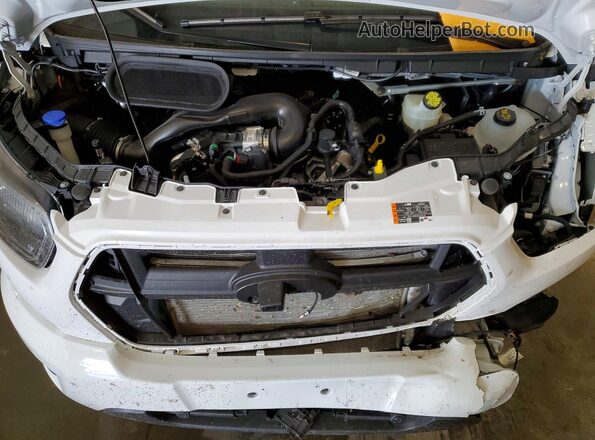 1FBAX9Y84TKB08276 2026 FORD TRANSIT White Vista del compartimento del motor