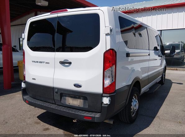 1FBAX9Y88PKA06937 2023 FORD TRANSIT-350 White Trasero derecho