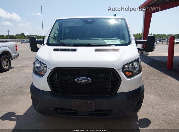 1FBAX9Y88PKA06937 2023 FORD TRANSIT-350 White Vista del cuadro de instrumentos