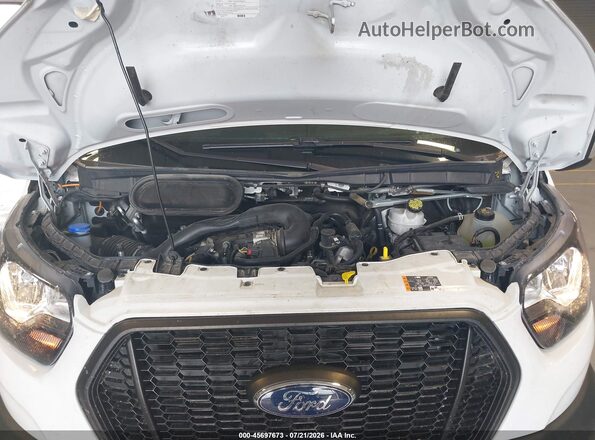 1FBAX9Y89PKA25786 2023 FORD TRANSIT-350 White Widok z tyłu