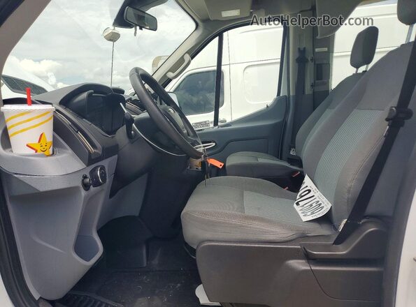 1FBVU4XM8KKB18948 2019 FORD TRANSIT White Вид салону спереду