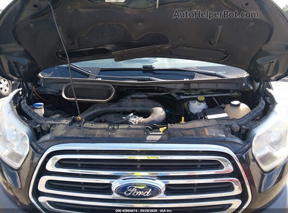 1FBZX2CM0GKA22080 2016 FORD TRANSIT-350 Черный Вид сзади