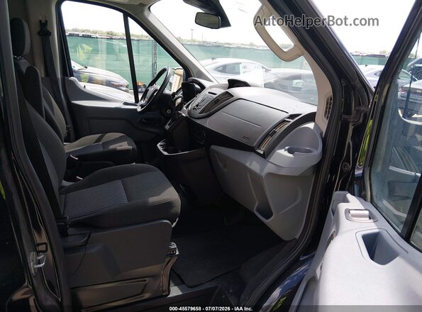 1FBZX2CM1HKB26661 2017 FORD TRANSIT-350 Черный Вид салона спереди