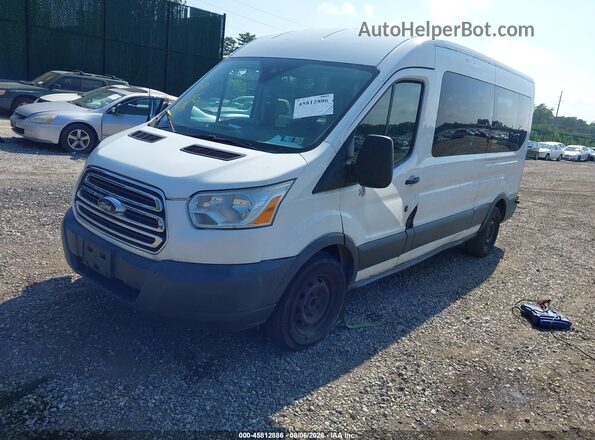 1FBZX2CM3GKA07816 2016 FORD TRANSIT-350 Белый Передняя левая четверть
