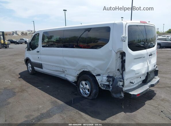1FBZX2YG9JKB05632 2018 FORD TRANSIT-350 White უკანა მარცხენა