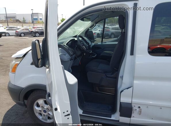 1FBZX2YG9JKB05632 2018 FORD TRANSIT-350 White წინა სალონის ხედი