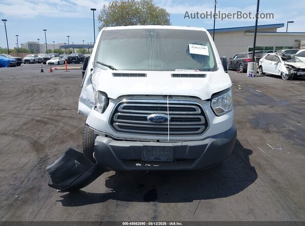 1FBZX2YG9JKB05632 2018 FORD TRANSIT-350 White უკანა სალონის ხედი