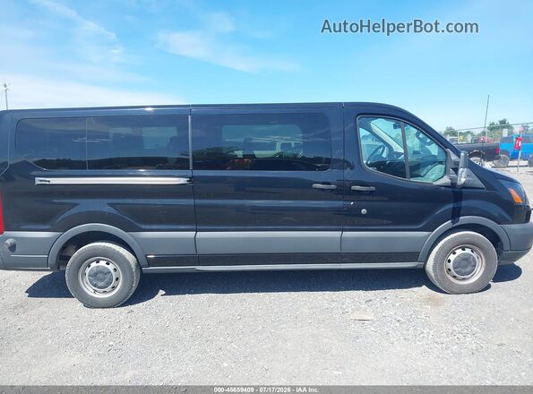 1FBZX2YM0JKB52733 2018 FORD TRANSIT-350 Black Սալոնի հետևի տեսք