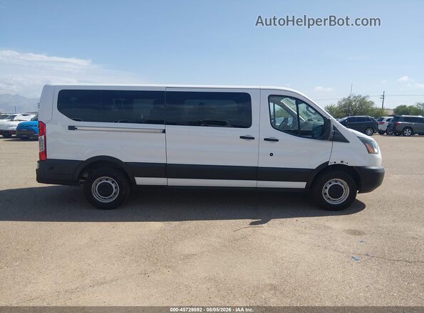 1FBZX2YM0KKA16507 2019 FORD TRANSIT-350 White Vista del cuadro de instrumentos