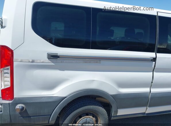 1FBZX2YM1JKB42633 2018 FORD TRANSIT-350 White Front view