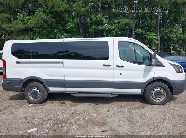 1FBZX2YM1JKB52725 2018 FORD TRANSIT-350 White უკანა სალონის ხედი
