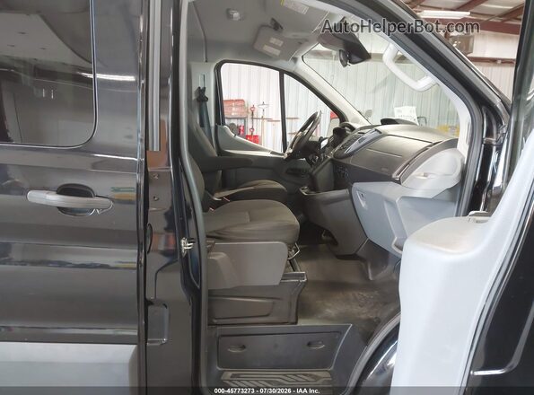 1FBZX2YM2JKA75539 2018 FORD TRANSIT-350 Black Widok wnętrza z przodu