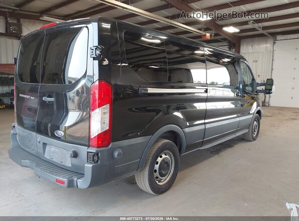 1FBZX2YM2JKA75539 2018 FORD TRANSIT-350 Black Tył prawy