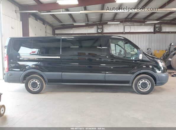 1FBZX2YM2JKA75539 2018 FORD TRANSIT-350 Black Widok wnętrza 360 stopni