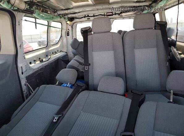 1FBZX2YM6JKA90237 2018 FORD TRANSIT Белый Вид задних сидений