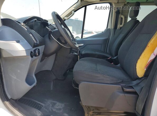 1FBZX2YM6JKA90237 2018 FORD TRANSIT Белый Вид салона спереди