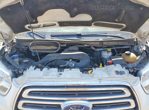 1FBZX2YM6JKA90237 2018 FORD TRANSIT Белый Вид подкапотного пространства