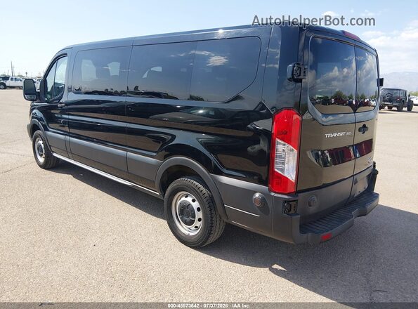 1FBZX2YM9KKA26341 2019 FORD TRANSIT-350 Black უკანა მარცხენა