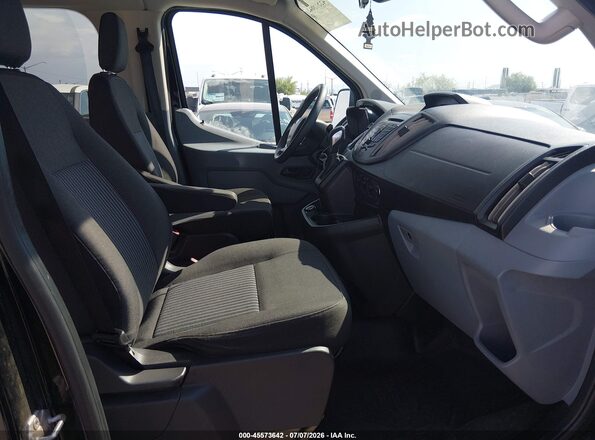 1FBZX2YM9KKA26341 2019 FORD TRANSIT-350 Black წინა სალონის ხედი