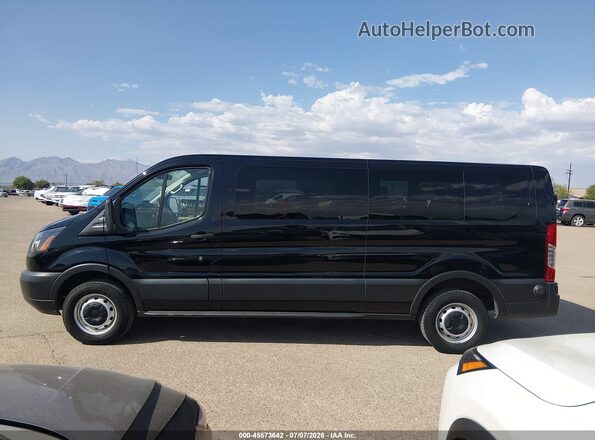 1FBZX2YM9KKA26341 2019 FORD TRANSIT-350 Black სალონის 360-გრადუსიანი ხედი