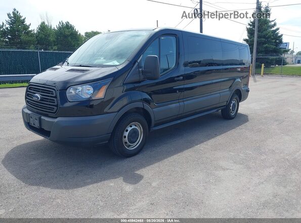 1FBZX2ZG4JKB52985 2018 FORD TRANSIT-350 Black Передня ліва чверть