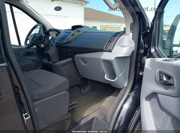 1FBZX2ZG4JKB52985 2018 FORD TRANSIT-350 Black Вид салону спереду