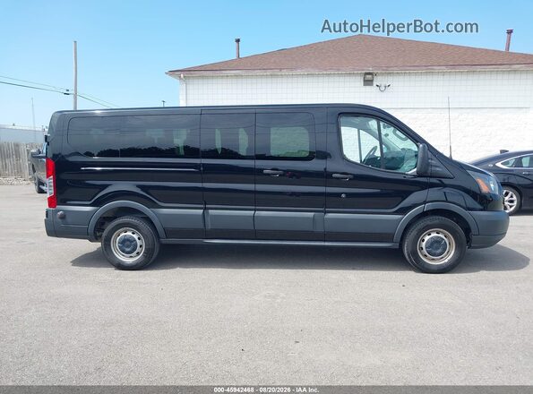 1FBZX2ZG4JKB52985 2018 FORD TRANSIT-350 Black Вид задньої частини салону