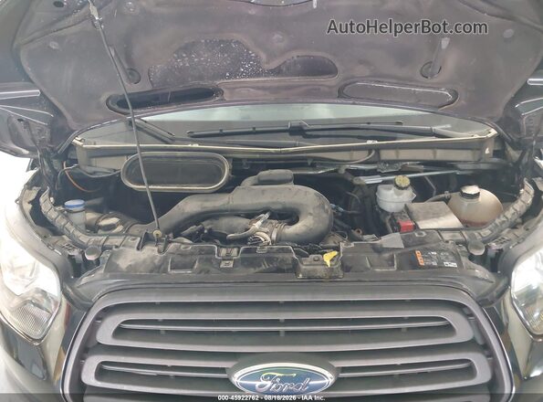 1FBZX2ZM0JKA71049 2018 FORD TRANSIT-350 Black Вид ззаду