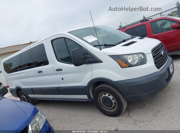 1FBZX2ZM0JKA75554 2018 FORD TRANSIT-350 White Սալոնի հետևի տեսք