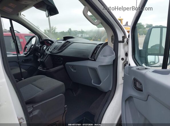 1FBZX2ZM0JKA75554 2018 FORD TRANSIT-350 White Սալոնի դիմացի տեսք