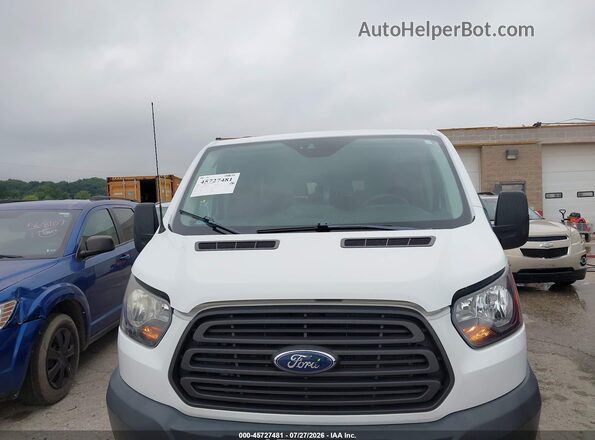 1FBZX2ZM0JKA75554 2018 FORD TRANSIT-350 White Դիմացի տեսք