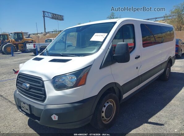 1FBZX2ZM0KKA03044 2019 FORD TRANSIT-350 White Vista tres cuartos delantera izquierda