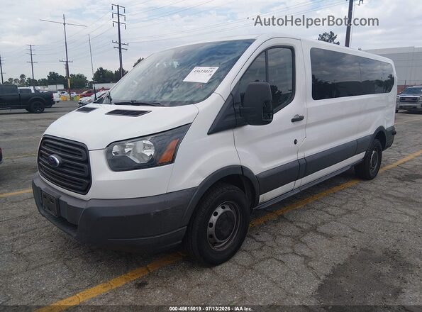 1FBZX2ZM1JKB18850 2018 FORD TRANSIT-350 White Vista tres cuartos delantera izquierda