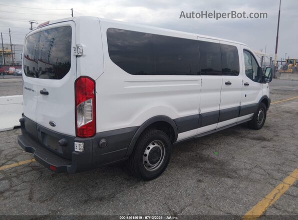 1FBZX2ZM1JKB18850 2018 FORD TRANSIT-350 White Trasero derecho