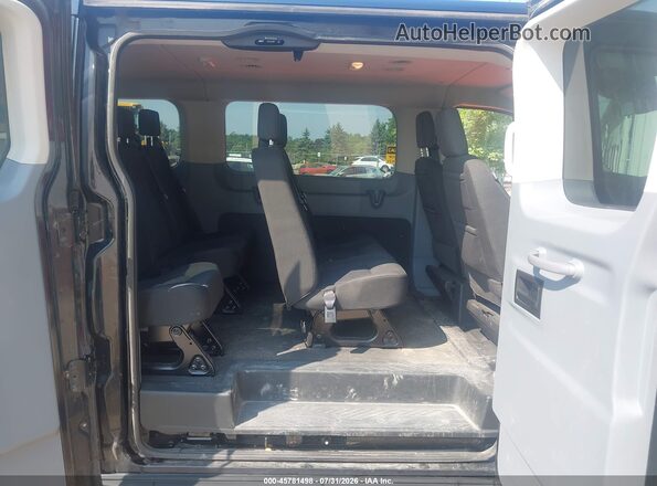1FBZX2ZM1JKB52769 2018 FORD TRANSIT-350 Black Widok naklejki z numerem VIN