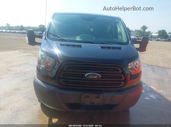 1FBZX2ZM1JKB52769 2018 FORD TRANSIT-350 Black Widok wnętrza z tyłu